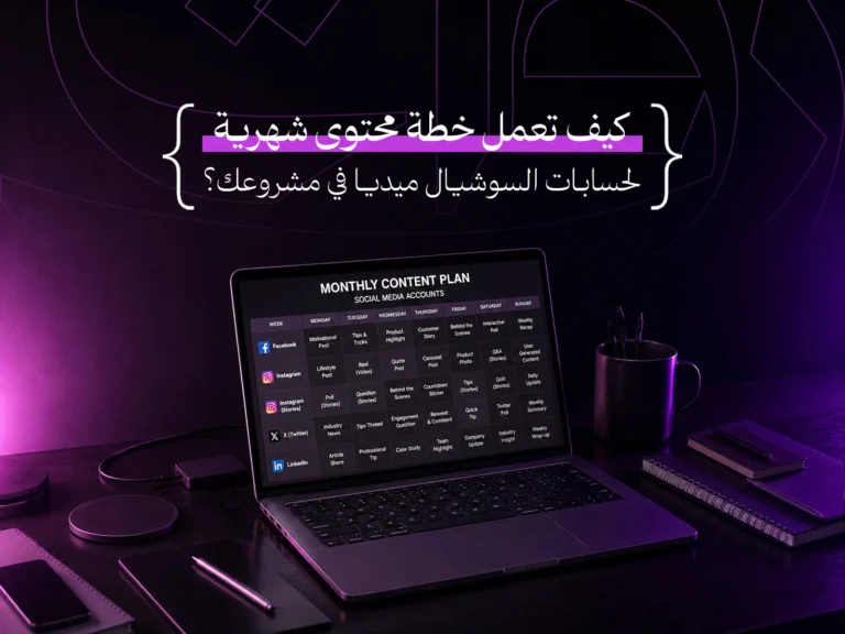 خطة محتوى سوشيال ميديا